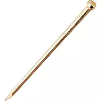 Гвоздь финишный латунированный 1.4х30 мм, 70 шт.