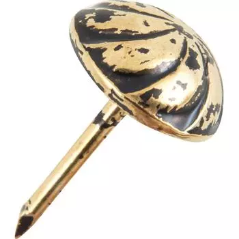 Гвоздь мебельный 1560 бронза, 30 шт.