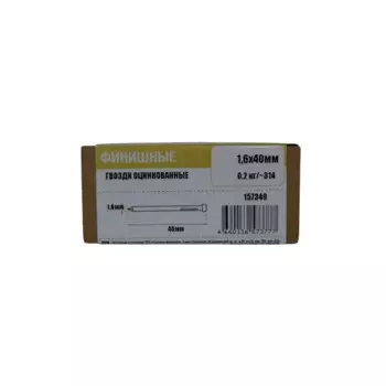 Гвозди финишные Tech-Krep 1.6x40 мм 0.2 кг