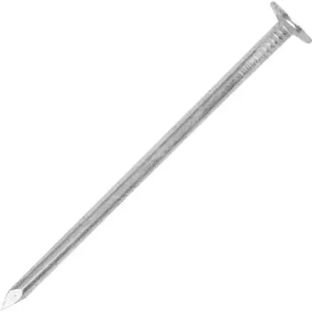 Гвозди кровельные 4x80 мм, оцинкованные, 1 кг