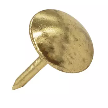 Гвозди мебельные 9x13 мм, цвет золото 20 шт.