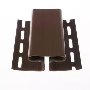 H-профиль 3050 мм цвет темно-коричневый