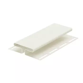H-профиль для фасадных панелей Monlid цвет белый 3 м