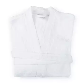 Халат вафельный размер S/M цвет белый