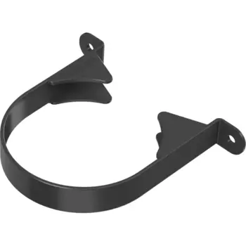 Хомут для водосточной трубы Технониколь Оптима 120x80 мм черный