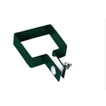 Хомут для забора Grider 60x40 мм М6 сталь RAL 6005 зеленый