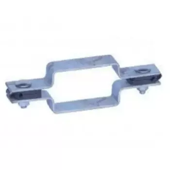 Хомут для забора Grider 60x40 мм М6x80 сталь серый