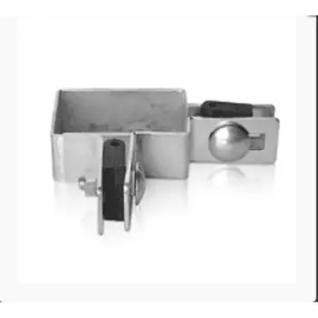 Хомут для забора Grider 60x40 мм сталь серый