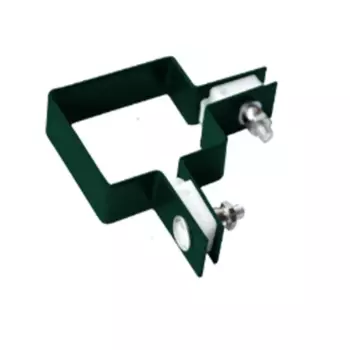 Хомут для забора Grider угловой 60x40 мм сталь RAL 6005 зеленый