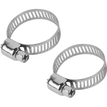Хомут MasterProf W2 D16-25 мм цвет серый 2 шт.