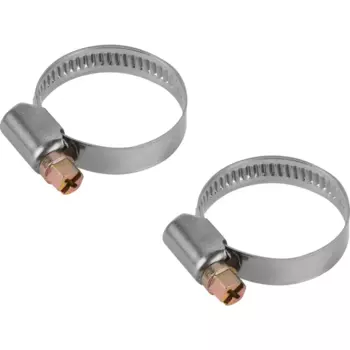 Хомут MasterProf W2 D25-40 мм цвет серый 2 шт.