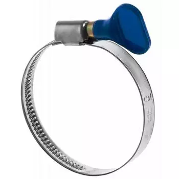 Хомут обжимной Бабочка 40-60 мм