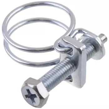 Хомут проволочный 15-18 мм, оцинкованный, 2 шт.