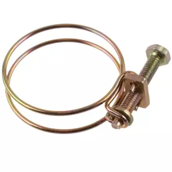 Хомут проволочный 31x38 мм, оцинкованный, 2 шт.