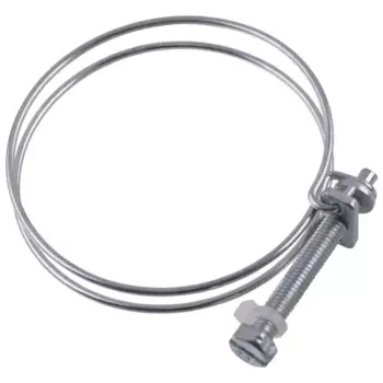 Хомут проволочный оцинкованный 47-52 мм 2 шт