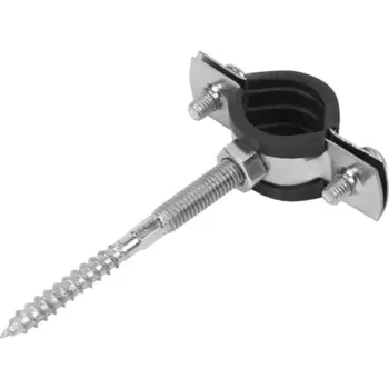 Хомут с винтовым креплением 1/2" 20-23 мм с гайкой М8