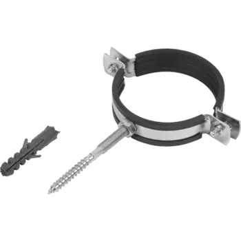 Хомут с винтовым креплением 2 1/2" 75-80 мм