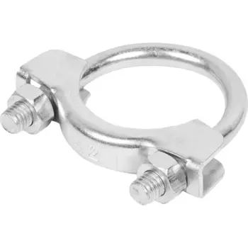 Хомут с винтовым креплением М8 2 1/2" 80x80 мм