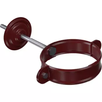 Хомут универсальный Dacha Stal 90 мм красный