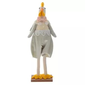 Игрушка набивная Петушок 795426 10x8x32 см ПВХ цвет зеленый