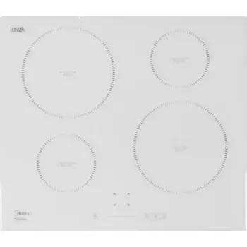 Индукционная варочная панель Midea MIH64721FW 59 см 4 конфорки цвет белый