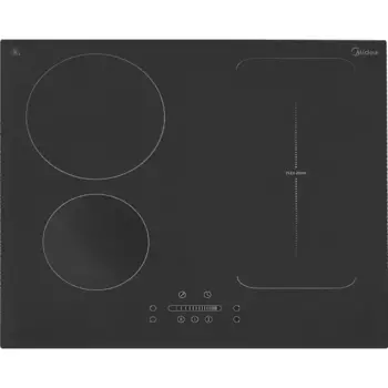 Индукционная варочная панель Midea MIH65700F 59 см 4 конфорки цвет черный