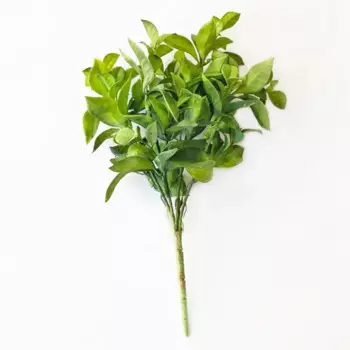 Искусственное растение Травка 37x23 см пластик цвет зеленый