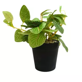 Искусственное растение в горшке 9.7 см h19 см