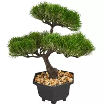 Искусственное растение в горшке Бонсай 25 h25 см