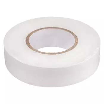 Изолента IEK 19 мм 20 м ПВХ цвет белый