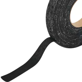 Изолента Profi 15 мм 20 м ХБ цвет черный