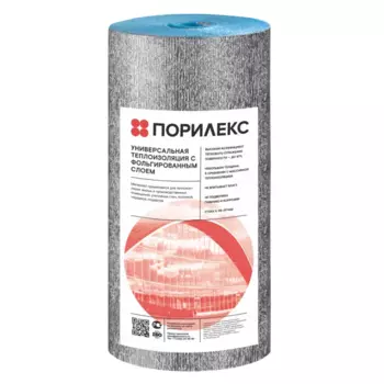 Изоляция Порилекс НПЭ ЛФ 5 мм фольга 25 м