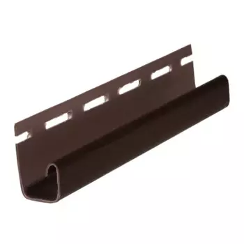 J-Профиль для фасадных панелей Monlid цвет коричневый