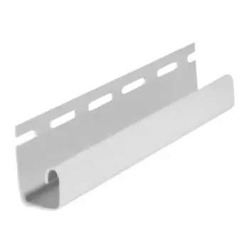 J-Профиль для фасадных панелей Monlid цвет белый