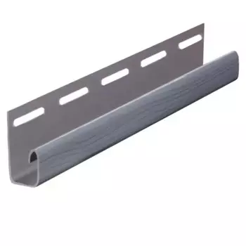 J-Профиль для фасадных панелей Monlid цвет серый