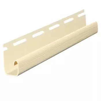 J-Профиль для фасадных панелей Monlid цвет ваниль