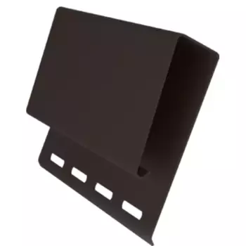 J-профиль для сайдинга Monlid цвет коричневый