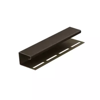 J-профиль для сайдинга Monlid цвет коричневый 3 м