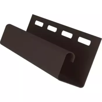 J-профиль для сайдинга Monlid цвет коричневый 3 м