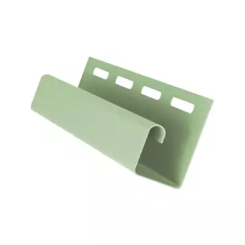 J-профиль для сайдинга Monlid цвет зеленый