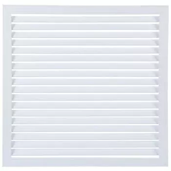 Экран для радиатора 60x60 см ПВХ цвет белый