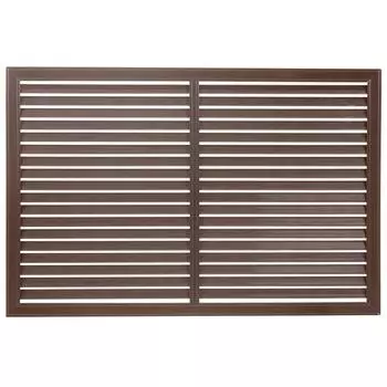 Экран для радиатора 60x90 см ПВХ цвет венге