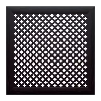 Экран для радиатора Готико МДФ 60x60 см венге