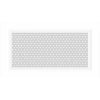 Экран для радиатора Илона МДФ 120x60 см белый