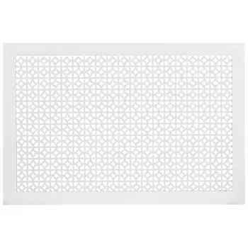 Экран для радиатора Сусанна 90x60 см цвет белый