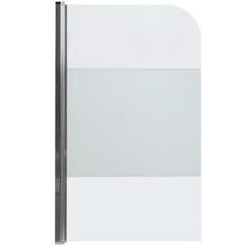Экран для ванны Quad 140x85 см цвет серебристый