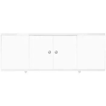 Экран-купе под ванну 149 см цвет белый