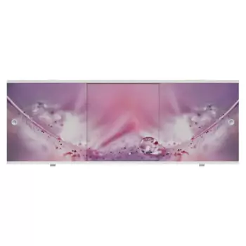 Экран под ванну фронтальный Метакам Премиум А 148 см цвет розовый