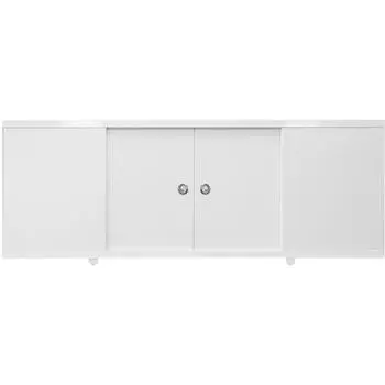 Экран под ванну раздвижной 170 см цвет цвет белый ясень