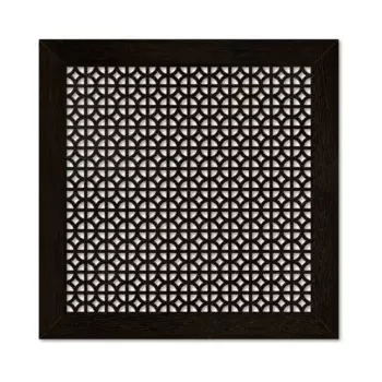 Экран для радиатора Сусанна 60x60 см МДФ цвет венге